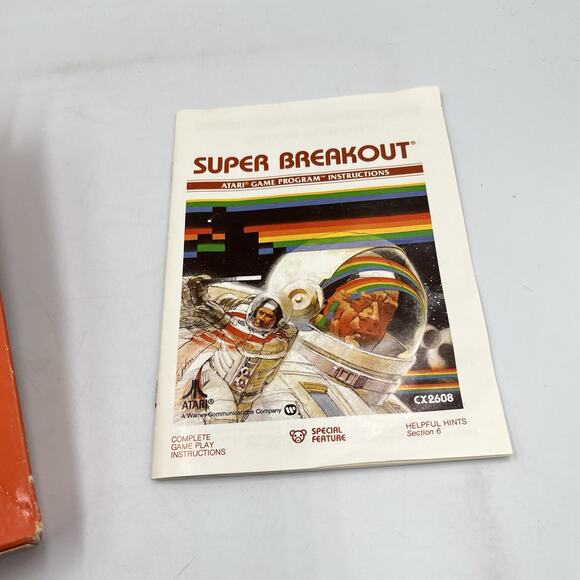 Super Breakout Atari 2600 CIB - Tested & Complete - Picture 14 of 15